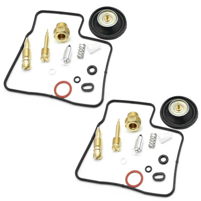 2 Set for HONDA Shadow VT1100 VT 1100 Motorcycle Carburetor Repair Kits Plunger Diaphragm Carb Cut-off Valve Floats