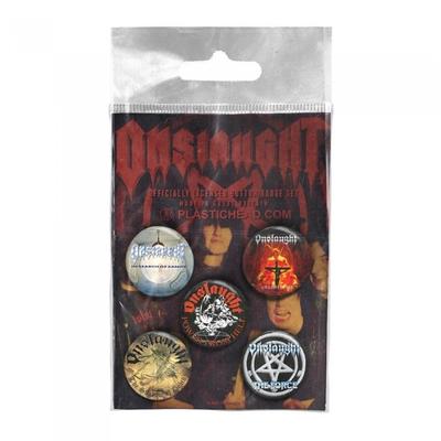Onslaught Album Badge Set (Pack of 5)