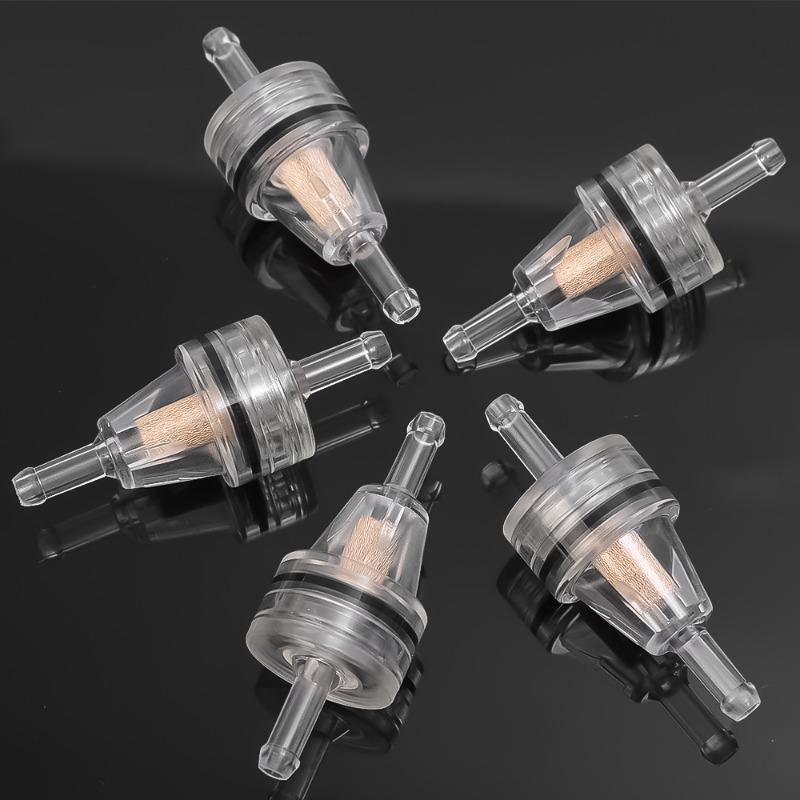 10/5/2/1Pcs Universal Motorcycle Oil Filters Motorbike Engines in-Line Gasoline Filter Fuel Flow Monitors Motocycle Accessories