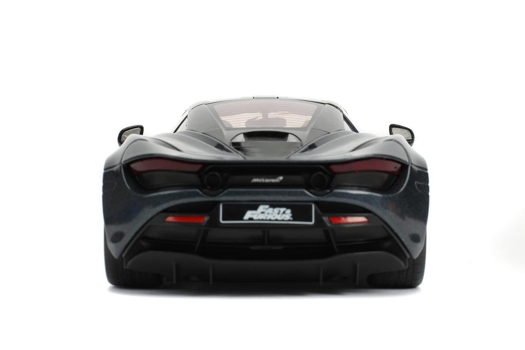 JADATOYS Fast and Furious Diecast Car MCLAREN 720S 124 SHAW'S