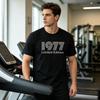 Born In 1977 Limited Edition Tshirt Unisex Unisex Funny Birthday Gift Polycotton Tees Summer Casual Camiseta Hombre Unisex Fashion