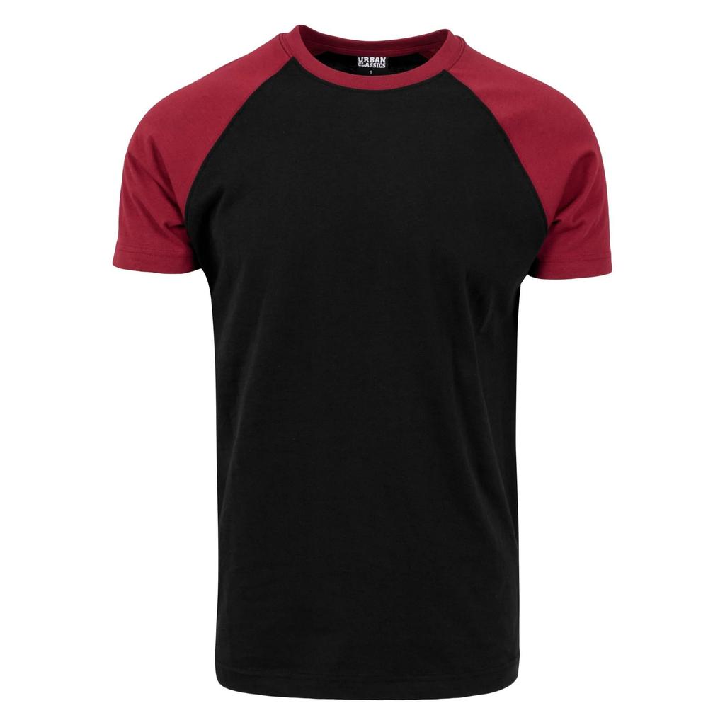 Urban Classics Mens Contrast Raglan T-Shirt