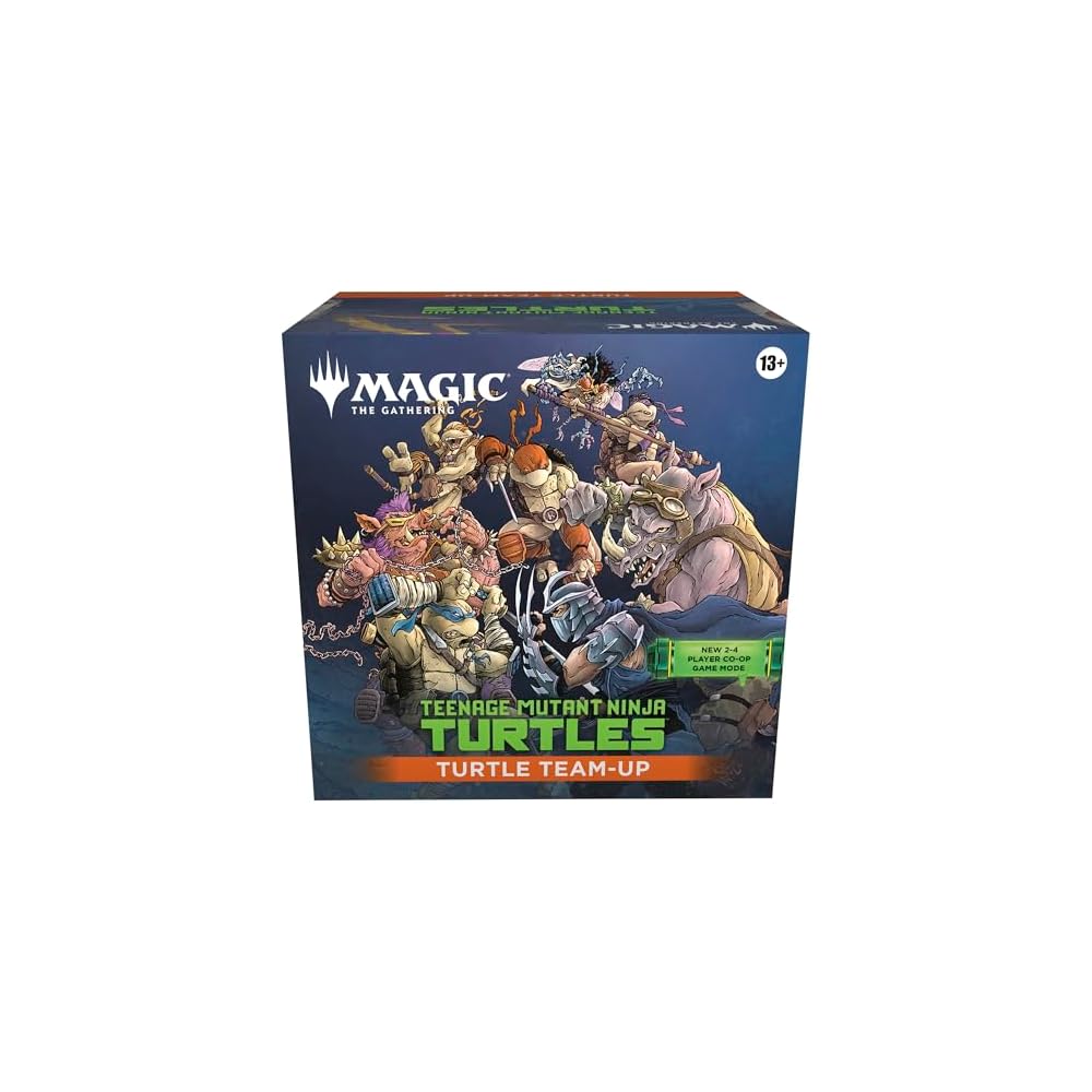 Magic: The Gathering Turtle Team-Up English Version Trading Card Game Wizards of the Coast TMT D51720000