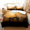Fine Horse Bedding Set Duvet Cover Set 3d Bedding Digital Printing Bed Linen Queen Size Bedding Set Fashion Design