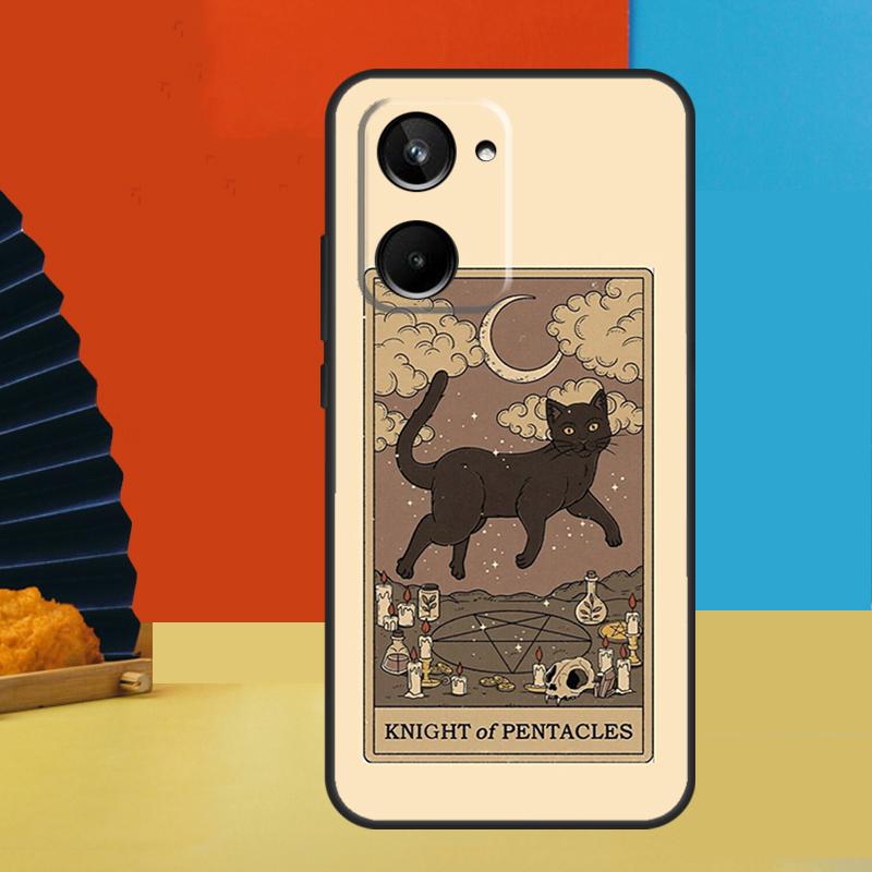 

The Empress Tarot Cat Art Print For Realme C75 C71 C55 C53 C67 C61 C33 C63 C51 10 11 12 13 14 Pro Plus C65 GT7 15 Pro Case Realme C61