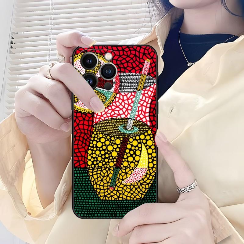 

Yayoi Kusama Art Phone Case Fundas For Iphone 14 Pro Max 13 Mini 11 12 Xr X Xs 6 6s 7 8 Plus Shockproof Back Cover iPhone6 6s