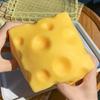 Giocattolo Spremibile Formaggio Simulato Rimbalzo Lento Spremere Ufficio Decompressione Rimbalzo Lento Formaggio Spremere Ornamento Rilassare Decomprimere