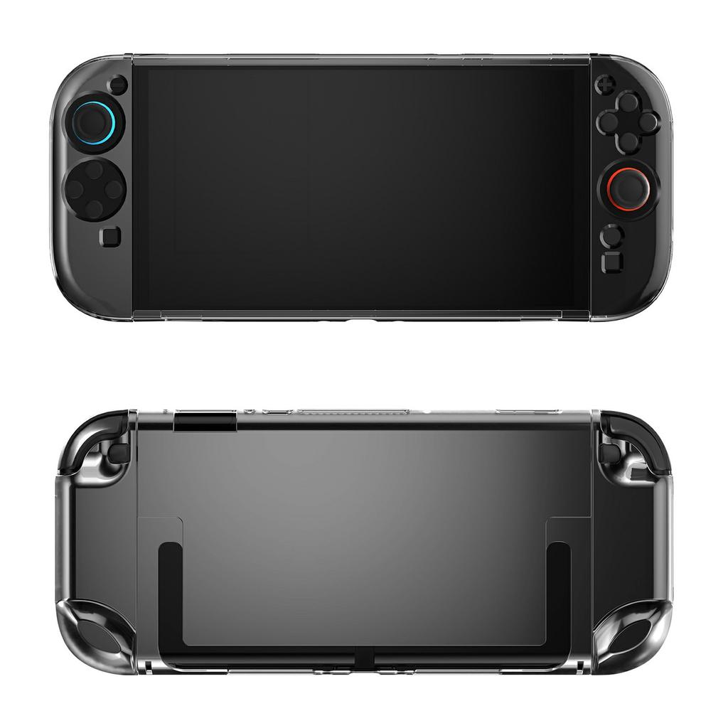 For Nintendo Switch 2 Protective Case Gaming Console Transparent PC Shockproof Cover