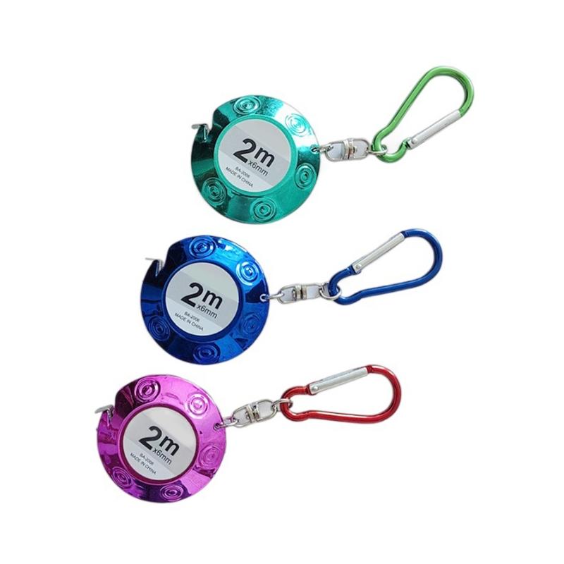 Ergonomic Design Innovative 2 Meter Flying Saucers Design Retractable Measuring Tape Ruler ABS Material And Steel Blade