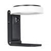 Handheld Magnifying Glass with Rectangular Handle and Large Circular Lens for Reading Inspection Crafts Jewelry Hobbies Tasks