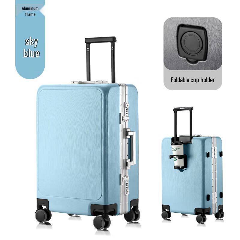 Hengyuanxiang Premium Aluminum Frame Suitcase