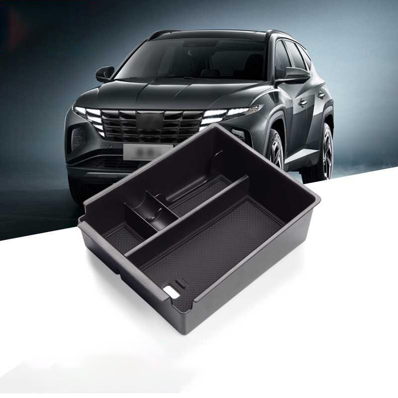 Car Center Console Btorage Box Armrest Box Storage Tray For Hyundai Tucson NX4  2022 2023 2024 Auto Interior Accessories