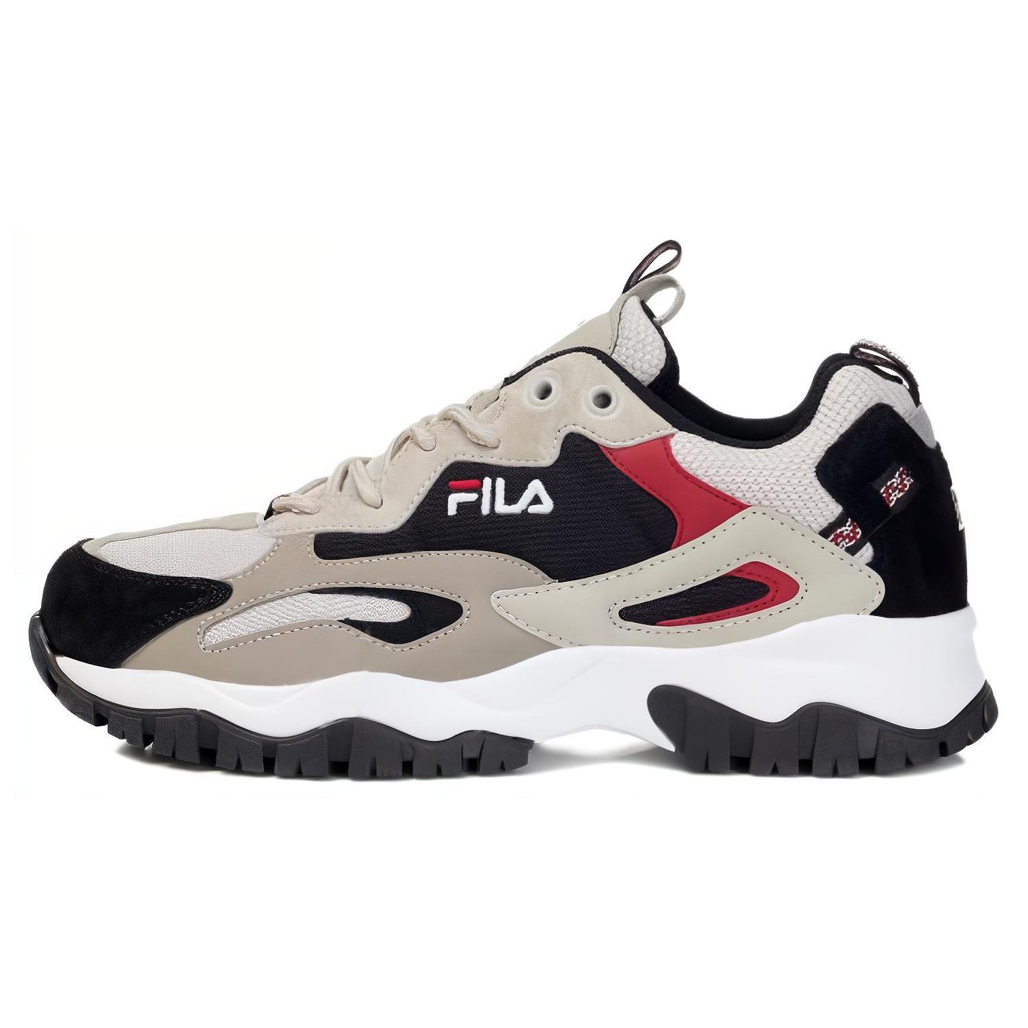 FILA Comfortable Cushioning Abrasion Resistant Breathable Cushioning Abrasion Resistant Breathable Low top Casual Shoes FS1RIB3083X-BRD 37.5