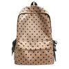 Japanese casual girl bow decorative schoolbag female junior high school student soft sister backpack lightweight school backpack