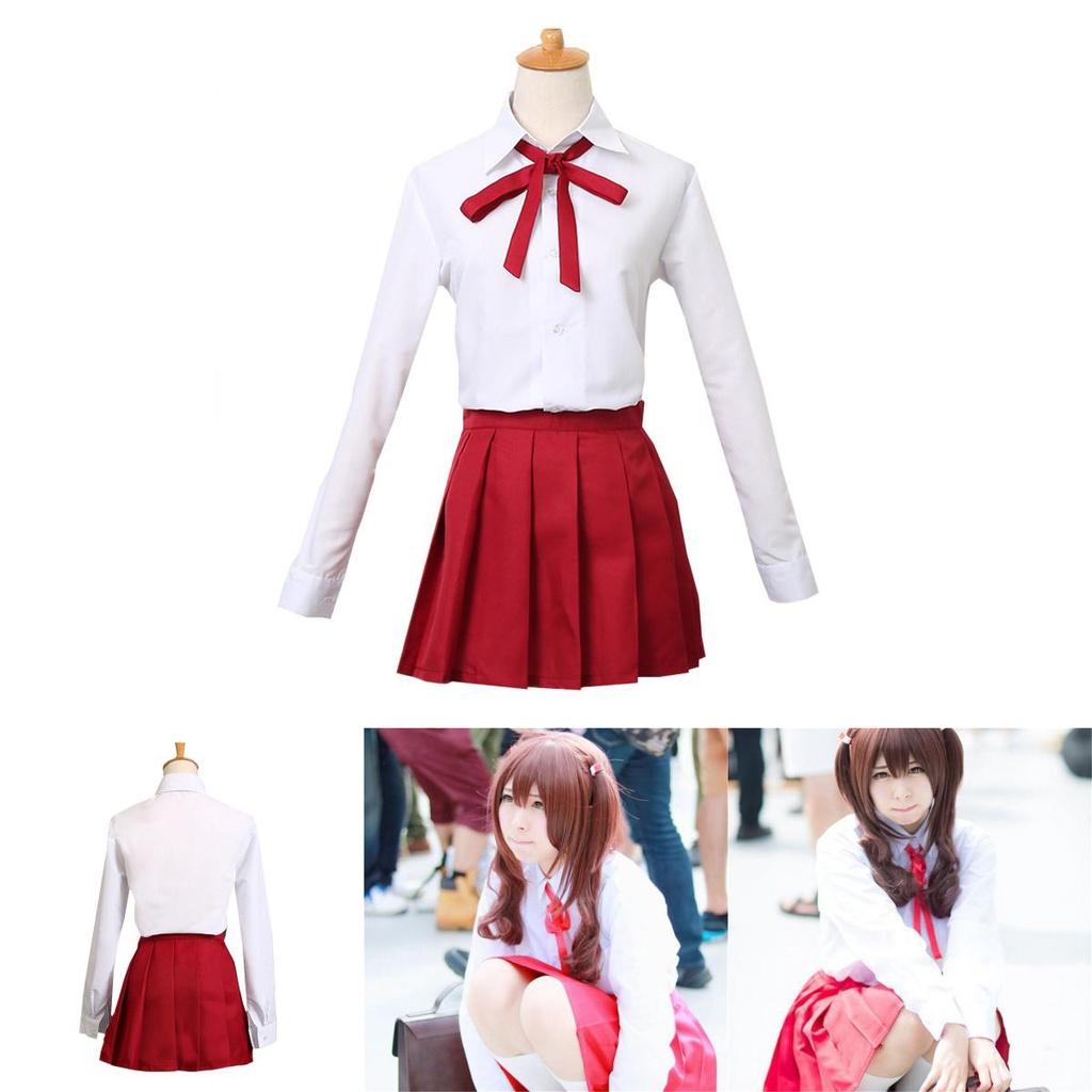 Himouto! Umaru-chan Umaru Doma Girls School Uniform Skirt Dress For Cosplay Enthusiasts