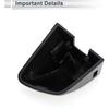 Front Left Exterior Door Handle Lock Cylinder Cap Cover for Porsche Cayenne 2011-2017 No.95853187900G2X ABS Black 1 Pc
