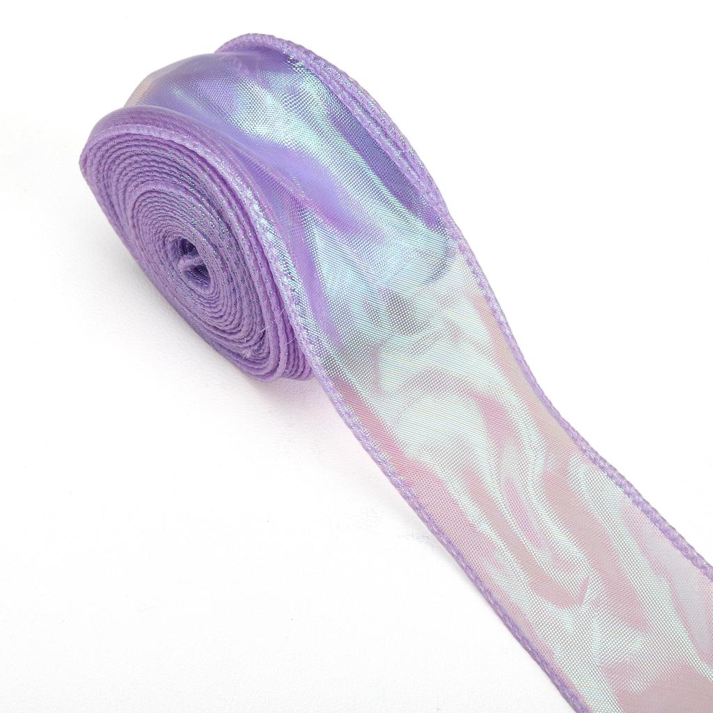 Nastro di Filato Iridescente a Coda di Pesce in Nylon per Abbigliamento Accessori Abbigliamento Patchwork Artigianato Fai da Te