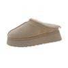 2025 autumn and winter new large size European and American thick-soled snow boots heightened and velvet warm outer wear women