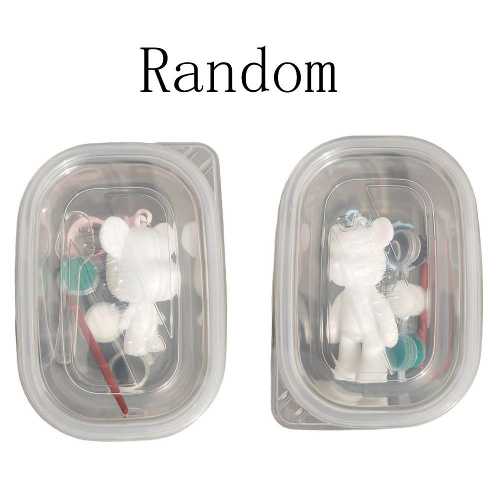 Fluid Trend Bear Fluid Bear Pendant Paint Material Pack Violent Bear Keychain Set  Small Gifts