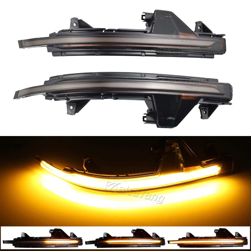 

Flowing Water Side Rearview Mirror Turn Signal Light for A7 S7 RS7 2011 2012-2017 LED Dynamic Sequential Indicator Blinker