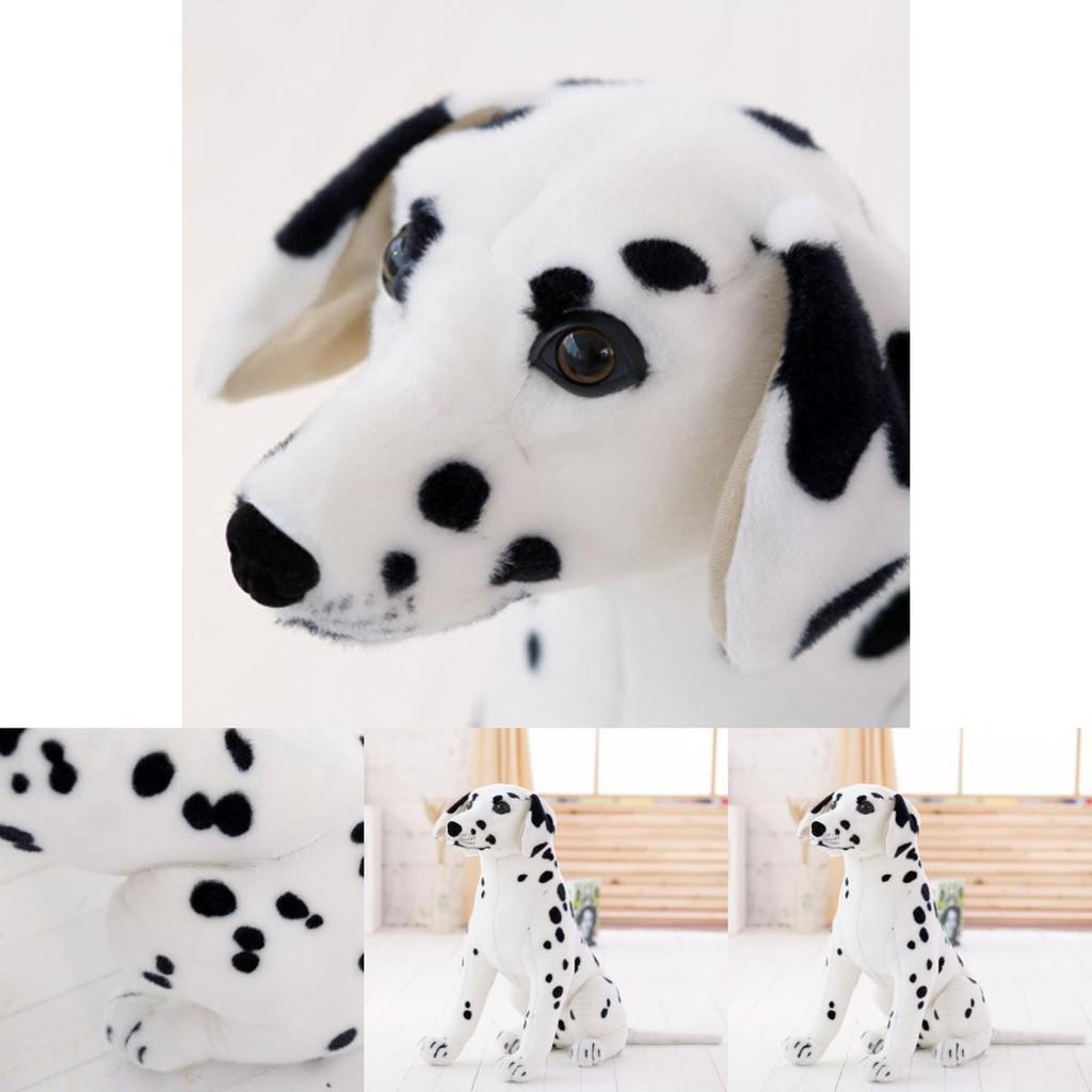 Realistic And Soft Lifelike Stuffed Animal Dog Plush Toy 50cm Kids Companion