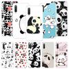 Cartoon Cute Panda Bear Phone Case For Xiaomi Redmi 12 12C 13C 14C 13 9 9A 9C 9T 10 10A 10C 8 8A 7 7A 6 6A K40 K20 Pro S2 10X Pr