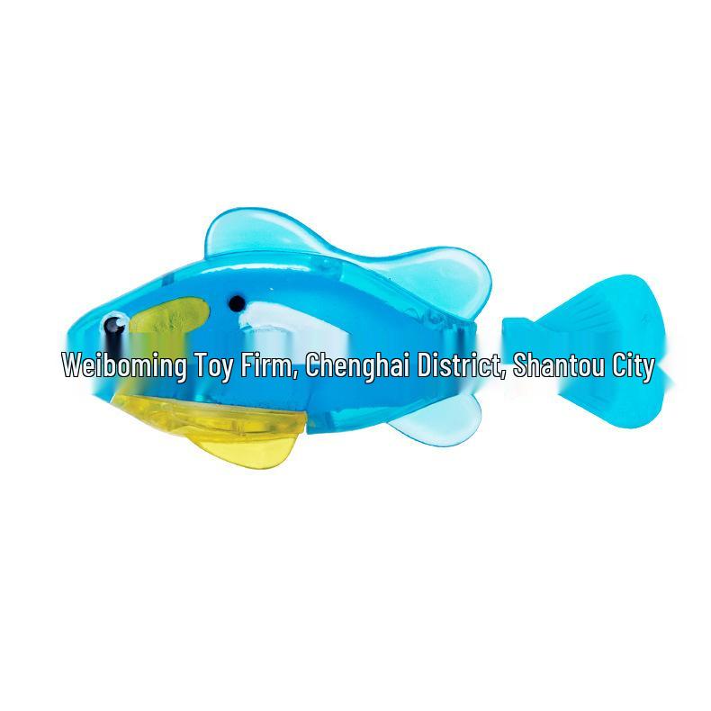 Electric Flashing Sensory Fish: Light-Up Swimming Pet for Babies – 8 Fish Types