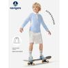 Navigare Italian Small Sailboat Kidsren's Polo Shirt 2026 Spring New Style Long-Sleeved Breathable Top for Boys