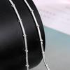 925 Sterling Silver Jewelry 18-24 Inch Snake Chain Fashion Necklace