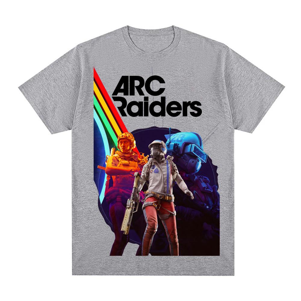 ARC Raiders Game Print TShirt 2025 New High Quality GAME Graphic Printing TEE 100cotton Comfortable Round Neck Soft Tees