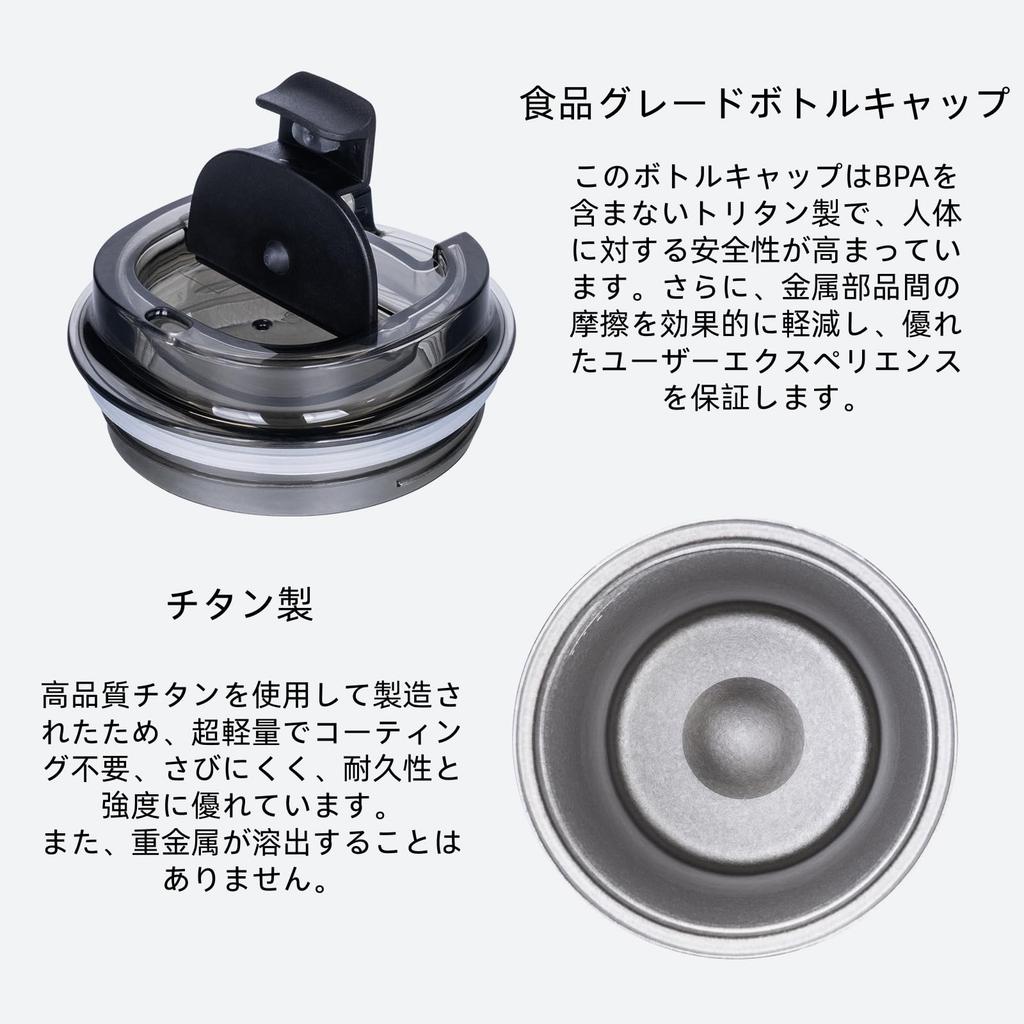 Boundless Voyage Titanium Tumbler, Vacuum Insulated, Keeps Hot or Cold, 500ml Capacity, Stylish with Lid, Airtight, Car Tumbler, Home Office Coffee