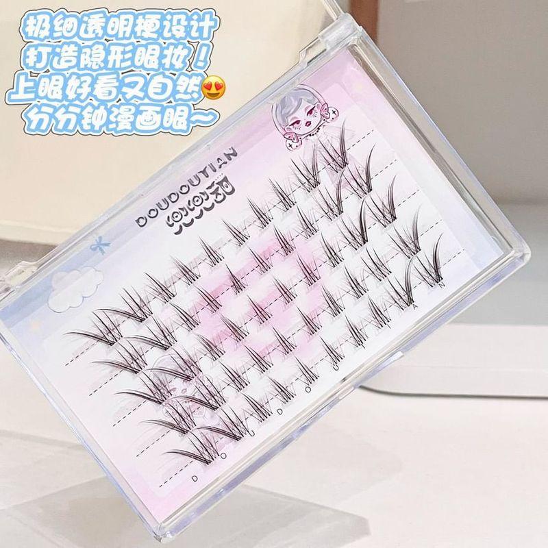 Nreain - Fox Eye Natural Cluster False Eyelashes