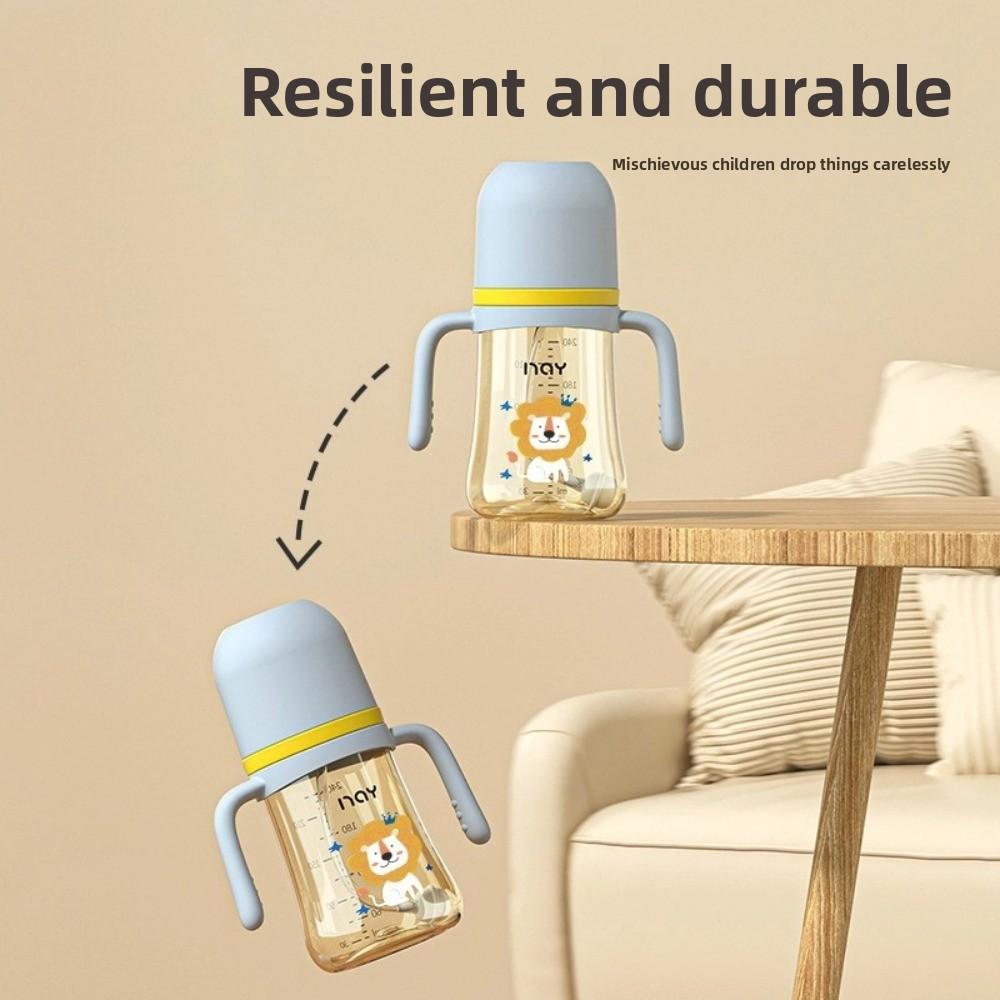 240ML Baby Feeding Bottle Drop Resistant Toddler Milk Cup Cute Newborn Bottle  Night Feeding
