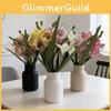 Artificial Cymbidium Faberi Rolfe Flower Home Decor Wedding Arrangement With Plastic Material For Event Use