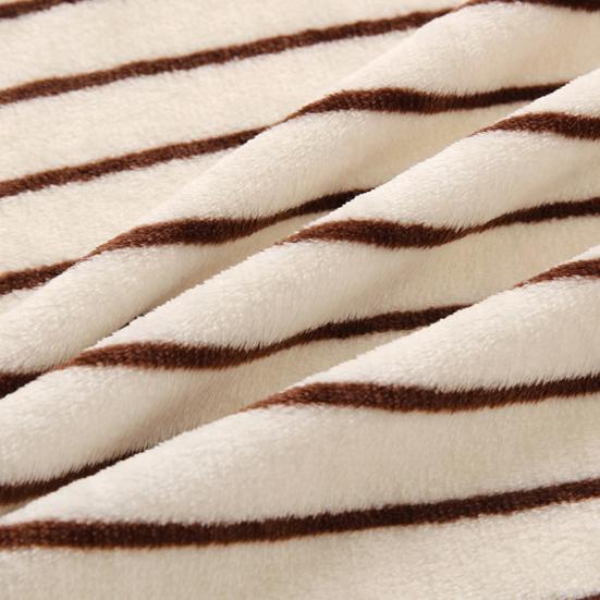 Kids Throw Blanket Super Soft Lightweight Warm Couch Chair Cover Striped