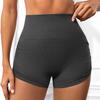 Sports Shorts European and American Wrinkled Hip-lifting Yoga Shorts Quick-drying and Breathable Sports Fitness High Elastic Tight High Waist