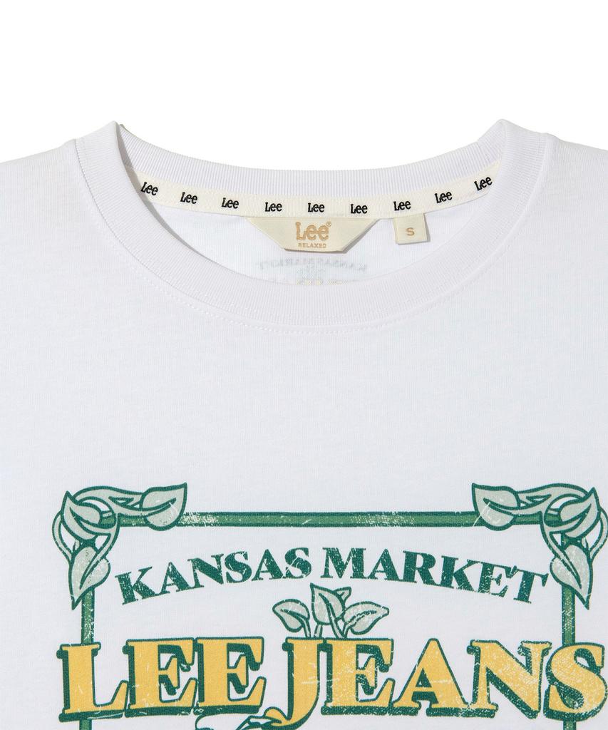 LEE Women Kansas Market Graphic T-Shirt White
