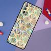 Muted Moroccan Mosaic Tiles Case For Oppo A78 A18 A38 A74 A94 A54 A58 A98 A80 A60 A40 A96 A76 A16 A15 A17 A57 A5 A6 Pro