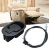 Universal Metal Recliner Handle Replacement Parts with Cable, Universal Recliner Sofa Chair Couch Release Lever Pull Handle