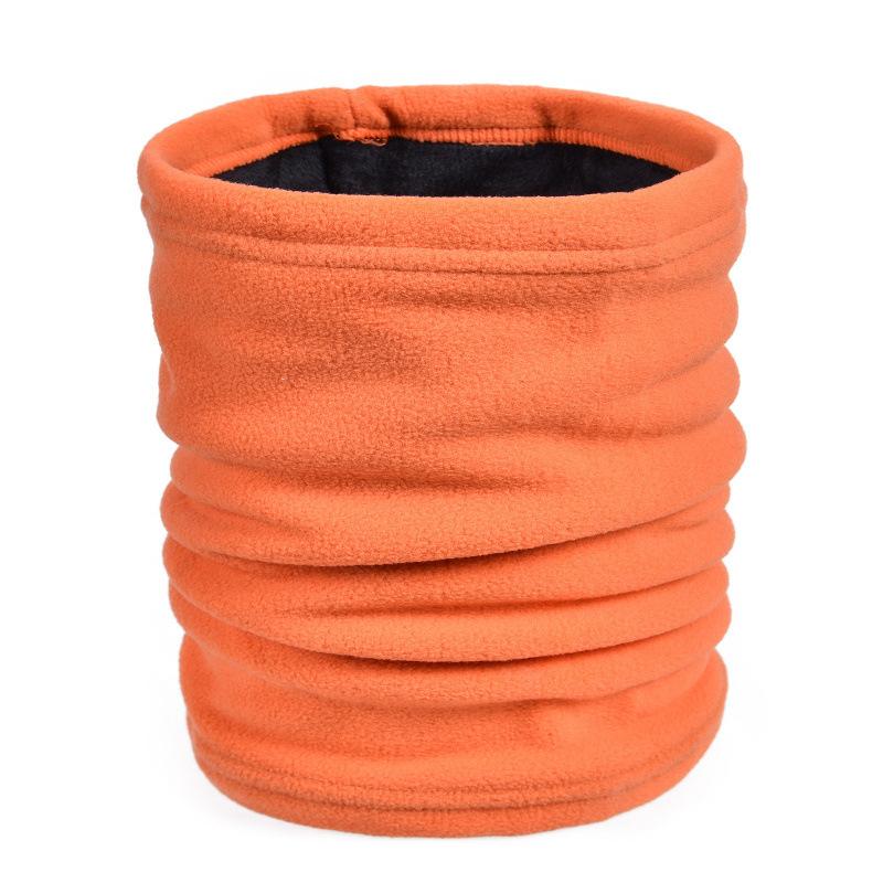 Autumn and winter pullover knitted scarf mask dual-purpose men's and women's warm neck cover riding fleece thickened cervical spine cover