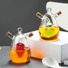 Andytai Two-in-One Glass Condiment Dispenser