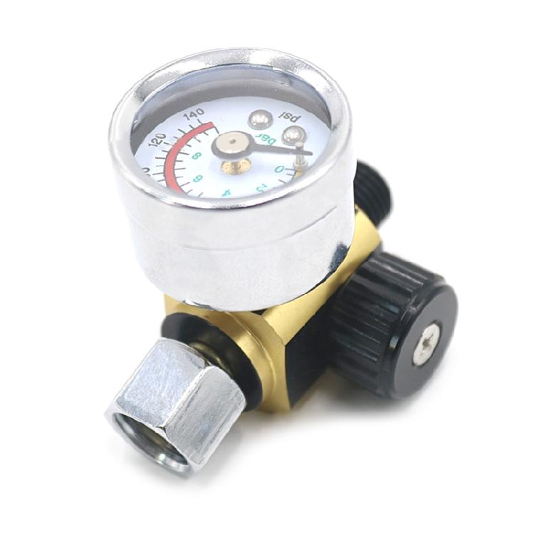 Air Filter Pressure Regulator Gauge Oil Water Separator Pneumatic Tool Adapter