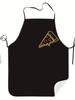 An Apron with Pizza Pattern Is Very Suitable for Kitchen Work and Household Cleaning, and It Is a Holiday Gift.