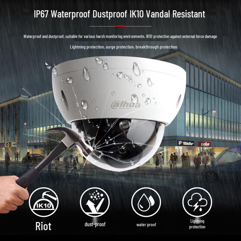 

Dahua 2MP POE Network Full-Color Dome Camera