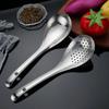 304 Stainless Steel Strainer Spoon Kitchen Colander Spoon Spoon Filter Strainer Food ScoopPerforated Skimmer Colander