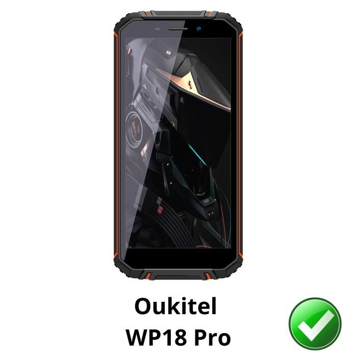 Screen Protector - Phonillico - Oukitel WP18 Pro - 2 Pack - Ultra Thin - Scratch Resistant