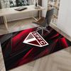 Spfc Team Crest Design Printed Area Rug for Office, Chair Rug, Decorative Carpet Floor Mat, Large Size Fan gifts Christmas gifts