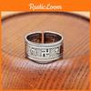 Antik Stil Kupferring Unisex Offener Ring Mit Sechs-Wort-Mantra Großhandelslieferant