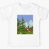 Little Bear and Forest Friends Kids T-Shirt