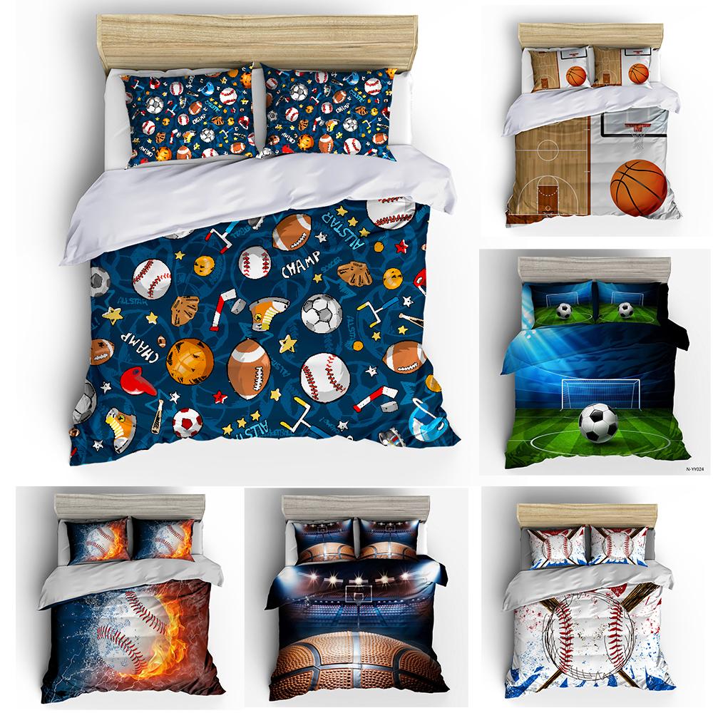 

Пододеяльник и наволочка серии Sports Ball